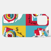 Helder poster in de stijl van pop kunst met afbeel Case-Mate iPhone case (Achterkant (horizontaal))
