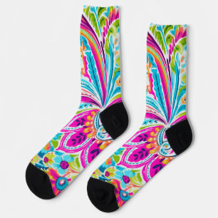 Helder Preppy Paisley Sokken