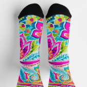 Helder Preppy Paisley Sokken (Top)