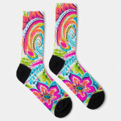 Helder Preppy Paisley Sokken (Rechts)