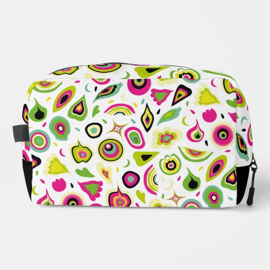 Helder psychedelisch. toilettasje (Voorkant)