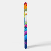 HELDER REGENBOOG GEKLEURDE VALENTIJN HARTEN Case-Mate iPhone CASE (Achterkant / Links)