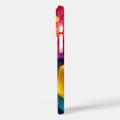 HELDER REGENBOOG GEKLEURDE VALENTIJN HARTEN Case-Mate iPhone CASE (Achterkant / Links)