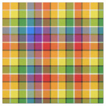 Helder regenboog geruite patroon