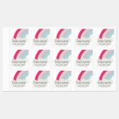 Helder Regenboog kinderen waterdichte sticker labe (Vel)