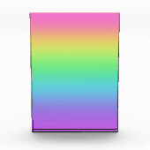 helder regenboogacrylblok fotoblokken (Voorkant)