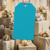 Helder Rijk Hemelblauwe Cadeautags Cadeaulabel