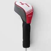 Helder Rode Maatwerk Golfheadcover (Schuin)