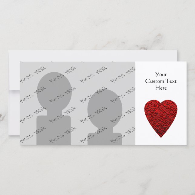 Helder rood Afbeelding. (Voorkant)