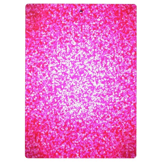 Helder rood glitter klembord (Achterkant)