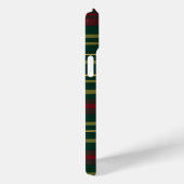 HELDER ROOD GROEN GOUD KERSTPLAID PATROON Case-Mate iPhone CASE (Achterkant / Rechts)