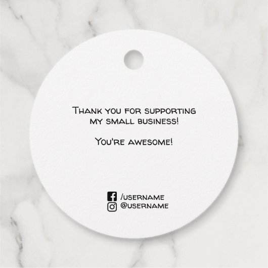 Helder Rood I hou van hart Handgemaakt op naam aan Bedankjes Labels (Achterkant)