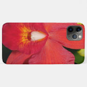 Helder rood Orchid Case-Mate iPhone Case (Achterkant (horizontaal))