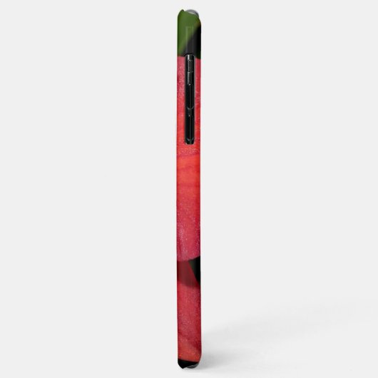 Helder rood Orchid Case-Mate iPhone Case (Achterkant/links)