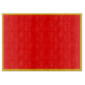 Helder rood snijvlak snijplank (Voorkant)