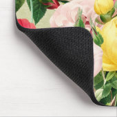 Helder  Roos Floral Medley Muismat (Hoek)