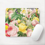 Helder  Roos Floral Medley Muismat (Met muis)