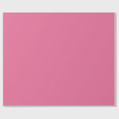 Helder Roos Medium Roze Solid Cadeaupapier (Vlak)