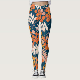 Helder Rowanberry Autumn naadloos ontwerp Leggings