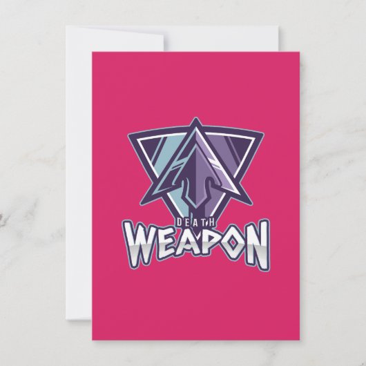 Helder Roze Behang | Modern Minimalistisch Ontwerp Bedankkaart (Voorkant)