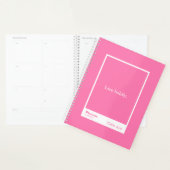 Helder Roze Blok Citaat | Volledig Aanpasbaar Planner (Display)