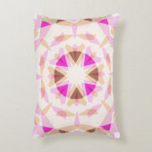 Helder Roze Bruine ster Dopamine Decor Eclectisch Accent Kussen (Voorkant(Verticaal))