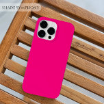 Helder roze Een van de beste Solid Pink Shades Voo Case-Mate iPhone 14 Pro Max Hoesje<br><div class="desc">Introductie van onze Roze Solid Phone Case - een elegant en duurzaam accessoire ontworpen om de stijl van uw smartphone aan te vullen en tegelijkertijd betrouwbare bescherming te bieden. Dit dunne hoesje is vervaardigd uit hoogwaardige materialen en garandeert een comfortabele grip en gemakkelijke toegang tot alle knoppen en poorten. De...</div>