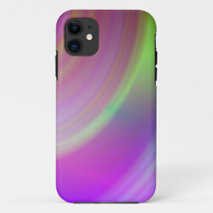 helder roze en groen iPhone 11 hoesje