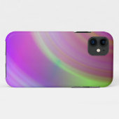 helder roze en groen Case-Mate iPhone case (Achterkant (horizontaal))