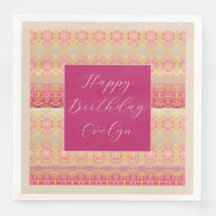 Helder roze en koraal