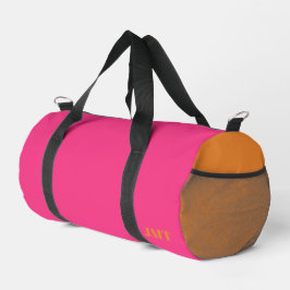 Helder Roze en Oranje Monogram Plunjezak