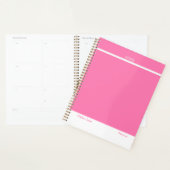 Helder Roze Minimalistisch Planner (Display)