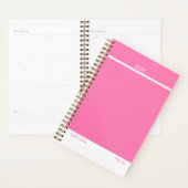 Helder Roze Minimalistische Planner (Display)