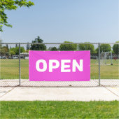 Helder Roze OPEN Banner (Insitu)