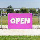 Helder Roze OPEN Banner (Insitu)