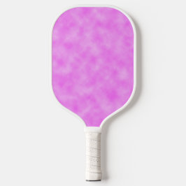 Helder roze Paarse bewolkt patroonontwerp Pickleball Paddle