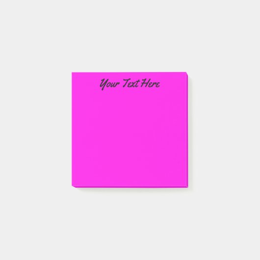 Helder roze post-it® notes (Voorkant)