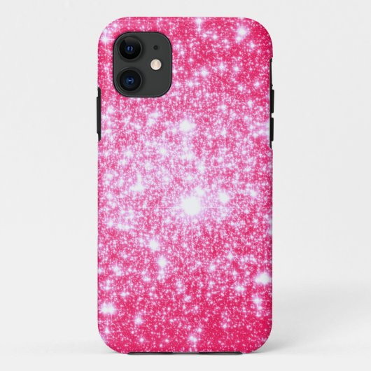 Helder Roze Sterren Case-Mate iPhone Case (Achterkant)