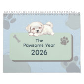 Helder & Schattig Puppy Kunst Kalender (Hoes)