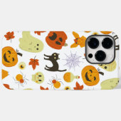 Helder Schattige herfst Sinaasappel Halloween Patt Case-Mate iPhone Case (Achterkant (horizontaal))