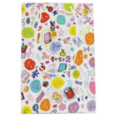 Helder schoolthema medium cadeauzakje (Voorkant)