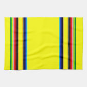 Helder serape gestreepte keukendoek theedoek (Horizontaal)