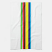Helder serape gestreepte keukendoek theedoek (Verticaal)