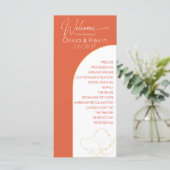 Helder sinaasappel Verona zonsondergang gebogen br (Staand voorkant)