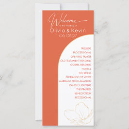 Helder sinaasappel Verona zonsondergang gebogen br