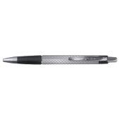 Helder stalen diamantplaat-look pen (Achterkant)
