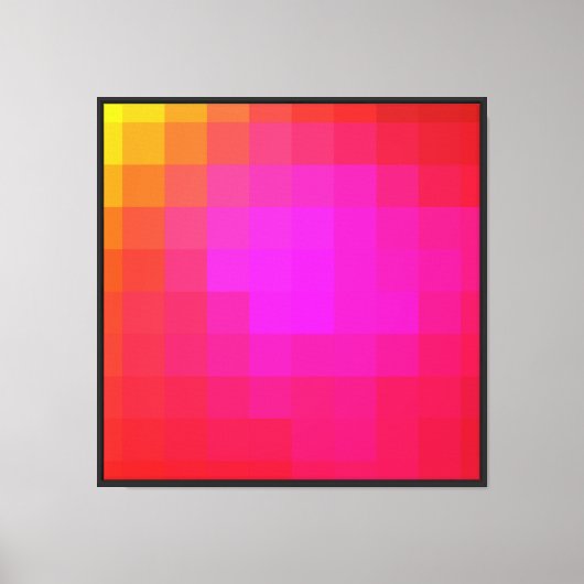 Helder, stijlvol ontwerp canvas afdruk (Voorkant)