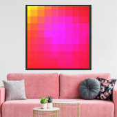 Helder, stijlvol ontwerp canvas afdruk (Insitu (Woonkamer))