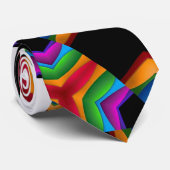 helder stropdas voor regenboogkleur (Opgerold)