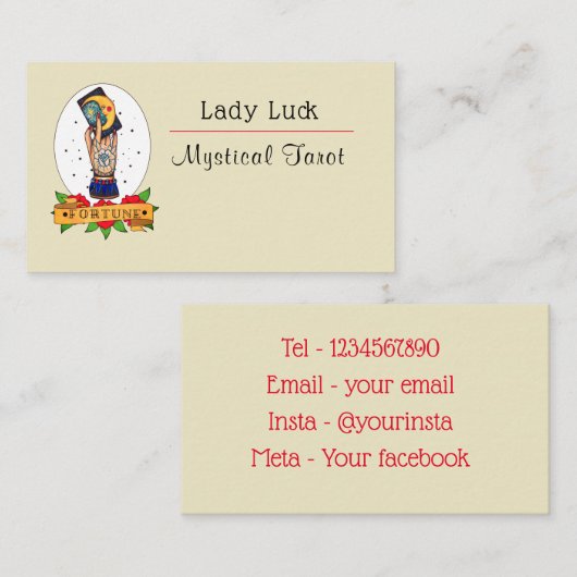 Helder Tattoo Visitekaartje (Voorkant / Achterkant)